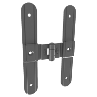 SERIE 203 Bandella a doppio "T" sovrapposta con sbalzo