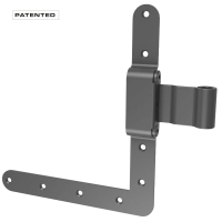 SERIE TSR 343-348 Squadro con sbalzo occhio centrale regolabile