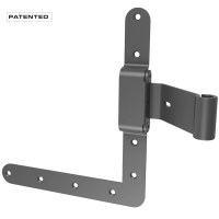 SERIE TSR 353-358 Squadro zancato a filo occhio centrale regolabile
