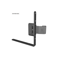 SERIE TSR 391-396 Squadro a scomparsa collo esterno regolabile, specifico per ante in legno