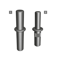 SERIE 744 Perno finta rondella