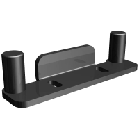 SERIE 832 Battente doppio per scambio battuta