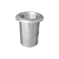 SERIE 879 Pozzetto antipolvere in ottone senza molla di ritorno