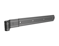 SERIE V-023 Bandella diritta zanca a filo con sbalzo