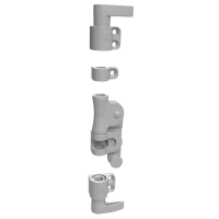 SERIE S920-RAL Kit spagnoletta super mini - RAL - 1 Anta