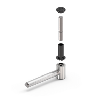 SERIE T 782
Cardine ad avvitare con bussola antisfilamento perno