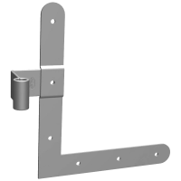 SERIE X350 - X355 Squadro sovrapposto zancato occhio centrale